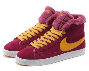 Кросівки жіночі зимові Nike Blazer / WNTR-137