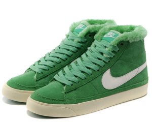 Кросівки жіночі зимові Nike Blazer / WNTR-141