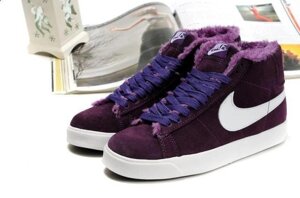 Кросівки жіночі зимові Nike Blazer / WNTR-144