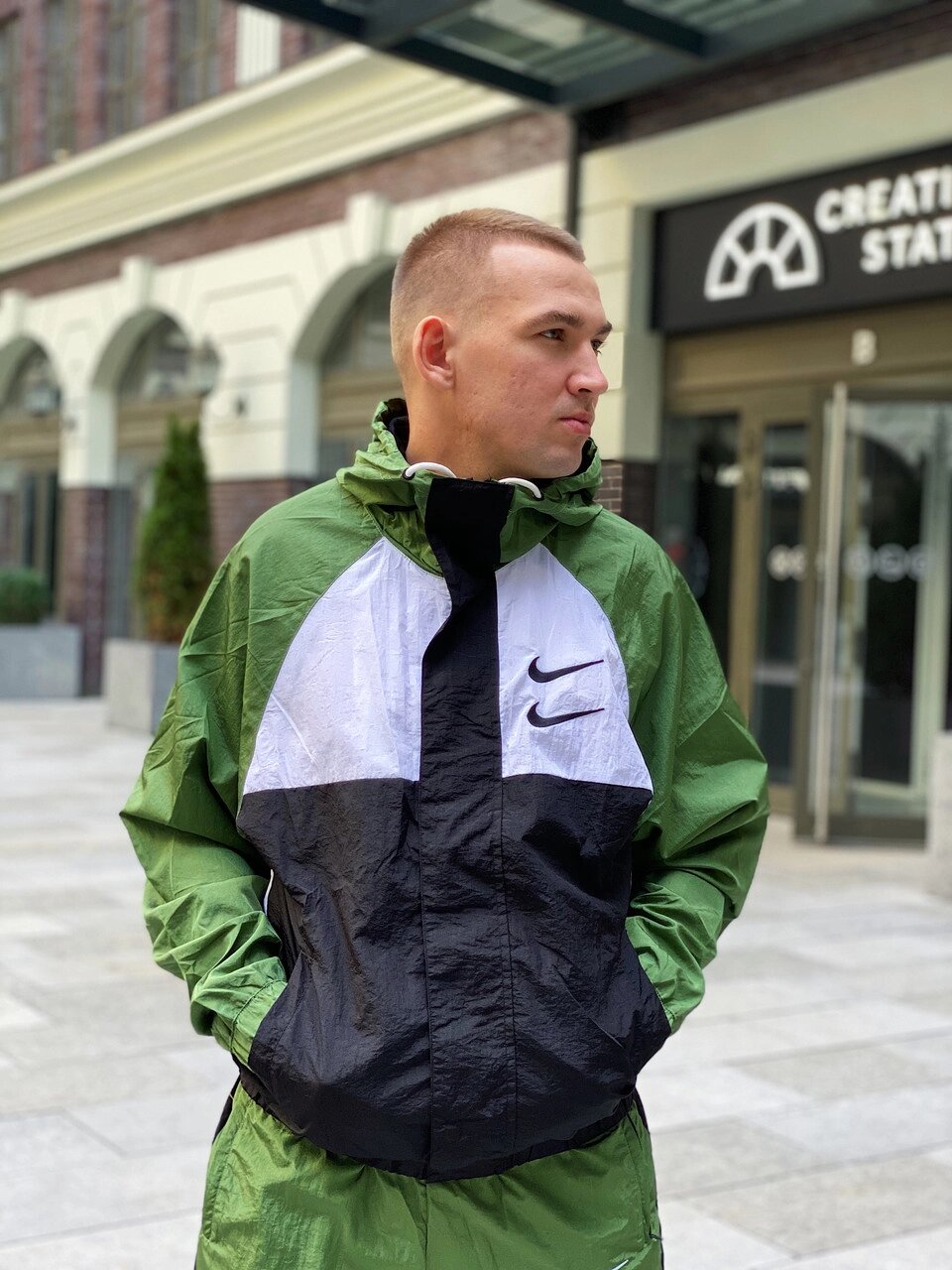 Куртка чоловіча Nike Sportswear Swoosh / CLO-148 (Розміри:2XL) від компанії Інтернет магазин "Airpac" - фото 1