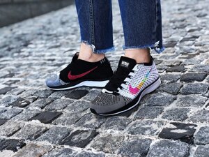 Кросівки жіночі Nike Flyknit Racer (Розміри:37,39)