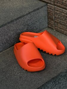 Тапочки жіночі Adidas Yeezy Slide "Enflame Orange" / GZ0953