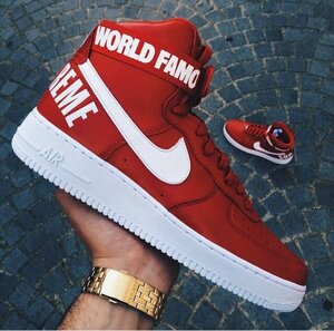 Кросівки чоловічі Nike Air Force Supreme High / 1AFM-036