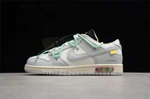 Кросівки жіночі Off-White x Nike Dunk Low / DNK-307