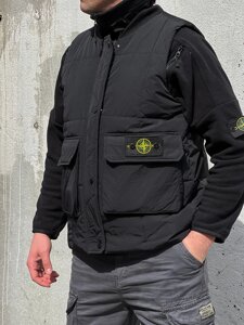 Жилетка чоловіча Stone Island / CLO-453 (Розміри:L, XL)