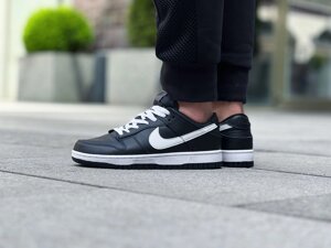 Кросівки чоловічі Nike Dunk Low Black White (2022) / DJ6188-002