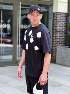 Футболка чоловічий OFF-WHITE x Nike Spay Dat T-shirt / CU2477-010 (Розмір:S)