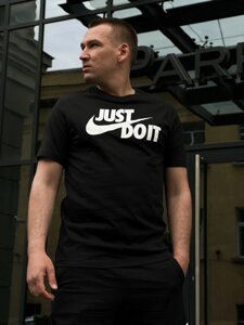 Футболка мужская Nike M Nsw Tee Just Do It Swoosh / DX1989-010