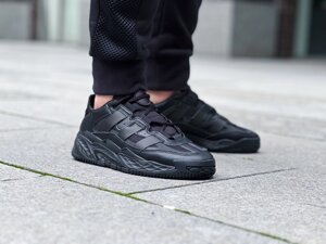 Кросівки чоловічі Adidas Originals Niteball "Triple Black" / PV5002