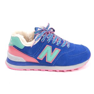 Кросівки жіночі зимові New Balance 574 / WNTR-290