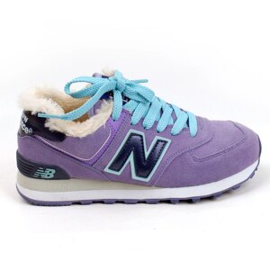 Кросівки жіночі зимові New Balance 574 / WNTR-289