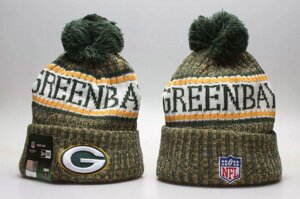 Шапка зимова Green Bay Packers / SPK-083