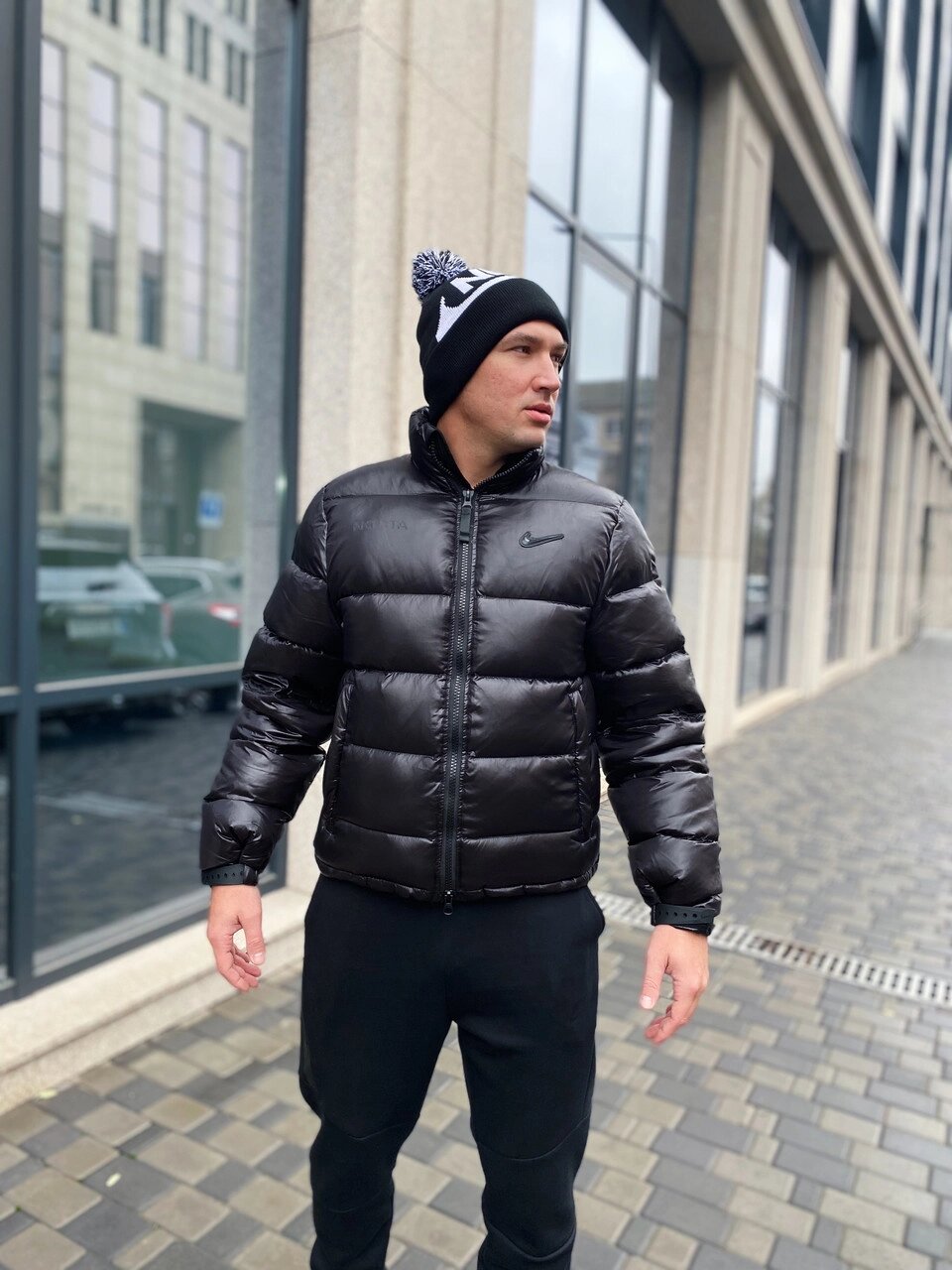 Пуховик чоловічий Nike x Drake NOCTA Puffer Jacket "Black" від компанії Інтернет магазин "Airpac" - фото 1