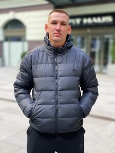 Пуховик чоловічий Adidas LW men's Winter Down Jacket Zip-up Reversible / GE1282 (Розміри:L, XL)