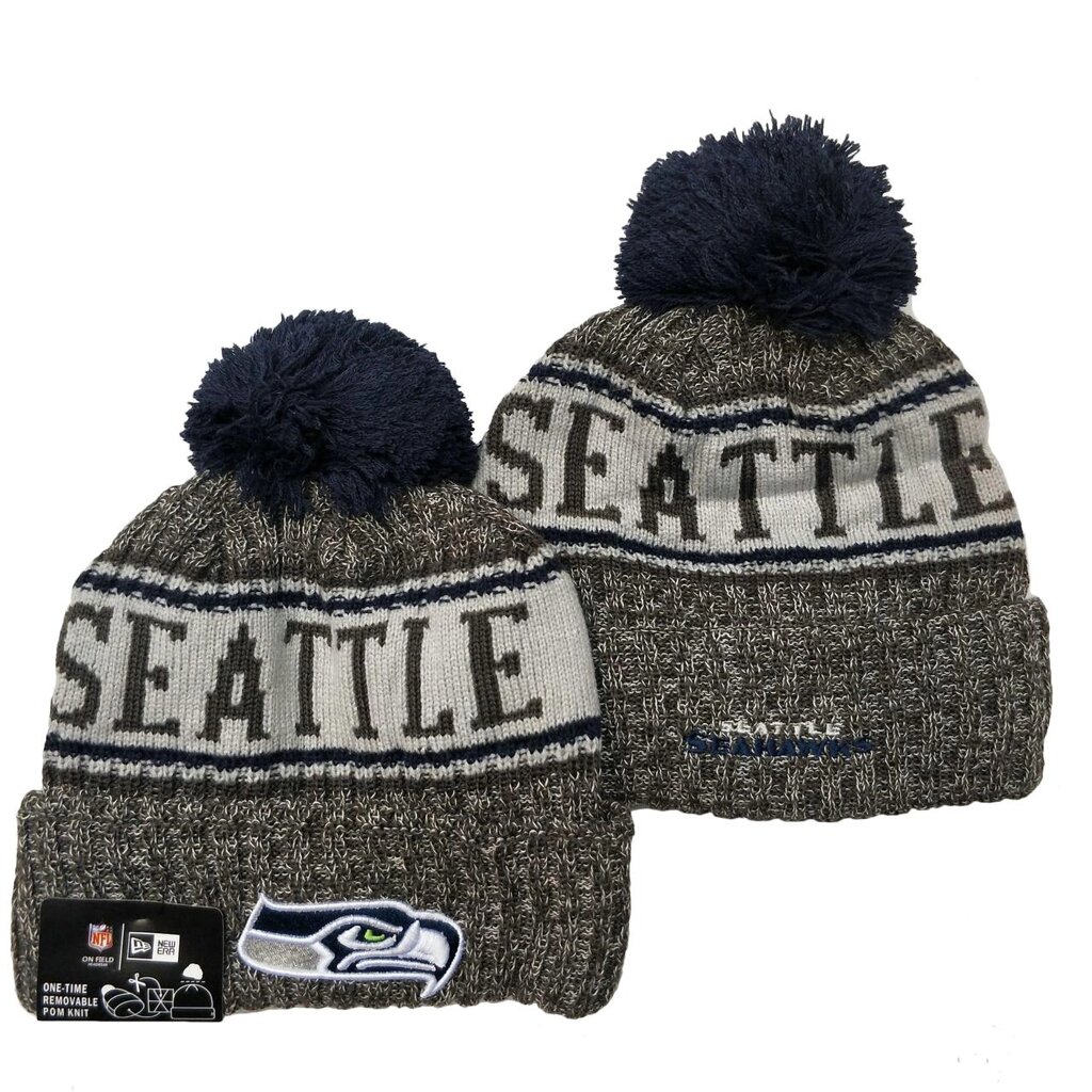 Шапка зимова Seattle Seahawks / SPK-190 від компанії Інтернет магазин "Airpac" - фото 1