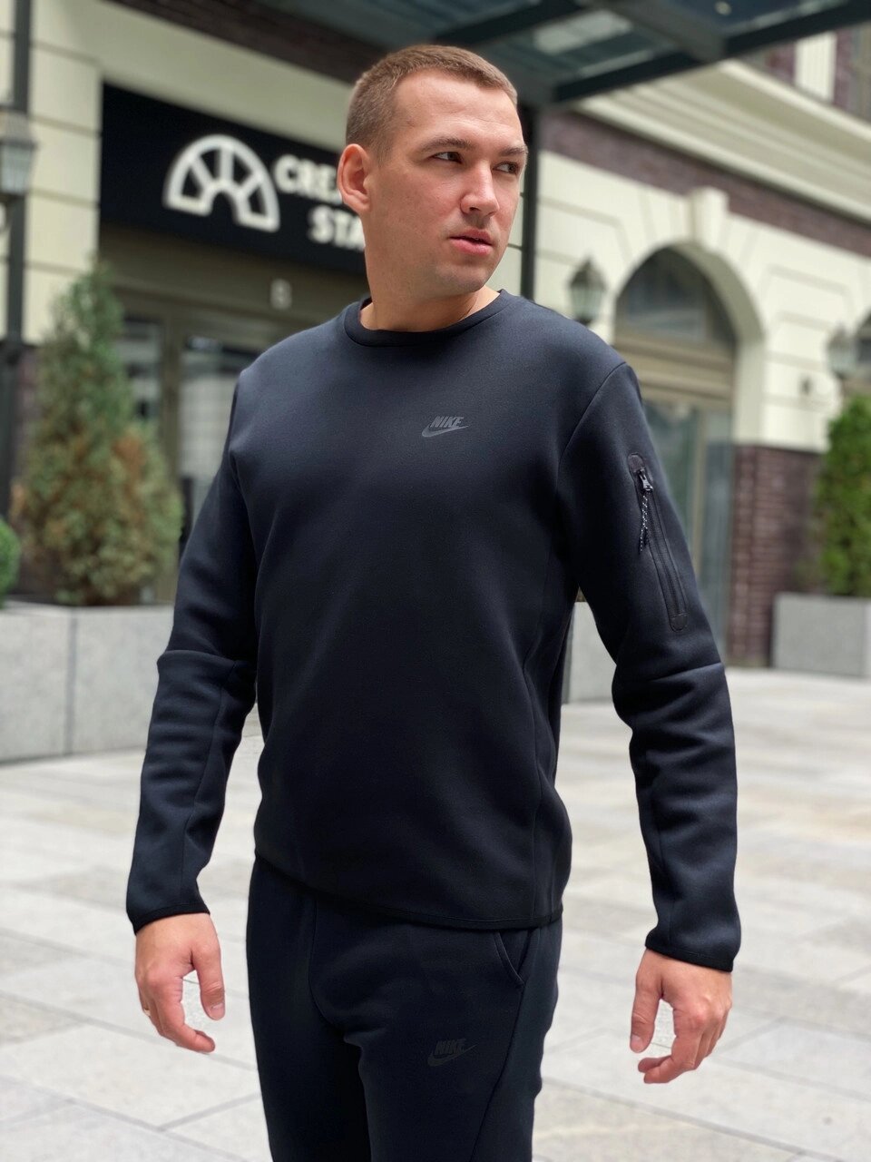 Світшот чоловічий Nike NSW Tech Fleece Crew / CU4505-010 (Розмір:2XL) від компанії Інтернет магазин "Airpac" - фото 1