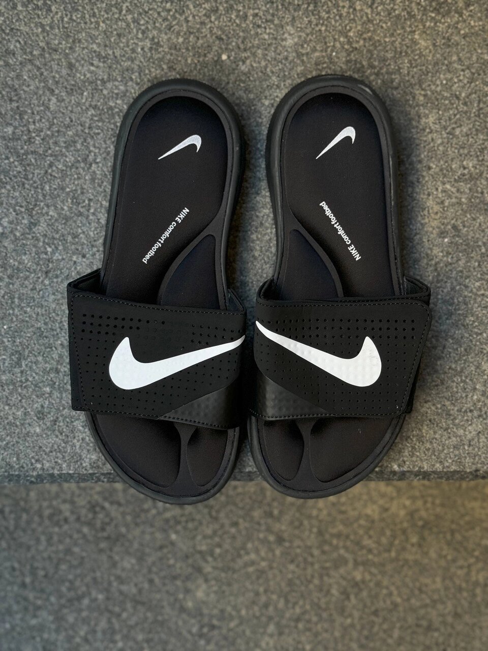 Тапочки Nike Ultra Comfort 2 Slides Sandals "Black" / 882687-003 від компанії Інтернет магазин "Airpac" - фото 1