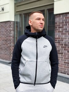 Толстовка чоловіча Nike Tech Fleece / CLO-065 (Розміри:M,L, XL,2XL)