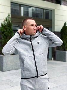 Толстовка чоловіча Nike Tech Fleece / CLO-114 (Розміри:M,L, XL,2XL)