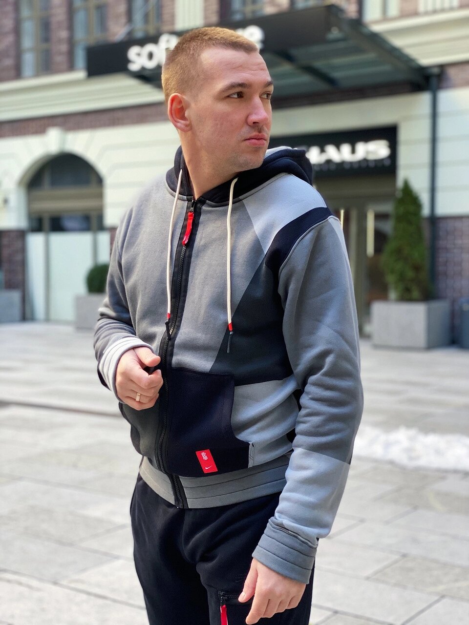 Толстовка Nike Kyrie Basketball Full-Zip Hoodie (Розмір:2XL,3XL) / CLO-214 від компанії Інтернет магазин "Airpac" - фото 1