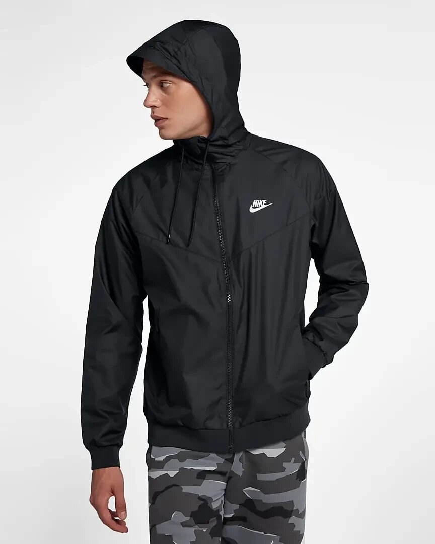 Ветровка мужская Nike Windrunner Jkt "Black" / 727324-010 від компанії Інтернет магазин "Airpac" - фото 1