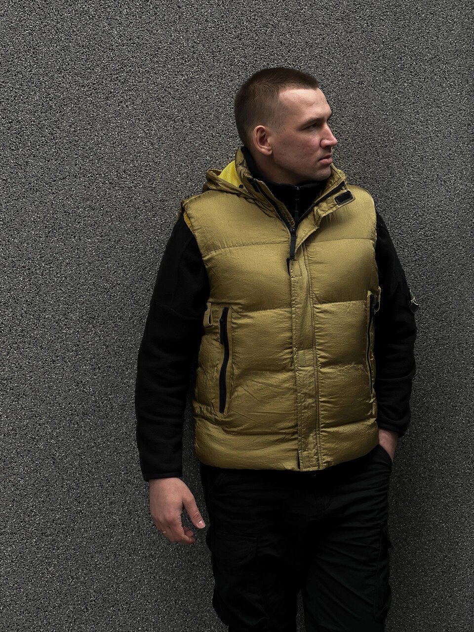 Жилетка чоловіча Stone Island / CLO-408 (Розміри:S,M,L, XL) від компанії Інтернет магазин "Airpac" - фото 1