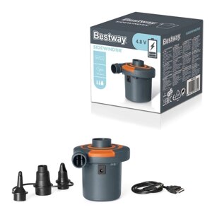 Акумуляторний електричний USB насос BestWay 62155 (370 л/хв, 4.8В)