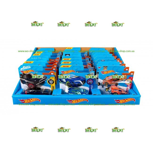 Базова машинка Hot Wheels N3758 (24 шт. В дисплеї) від компанії Інтернет магазин «Во!» www. wo-shop. com. ua - фото 1