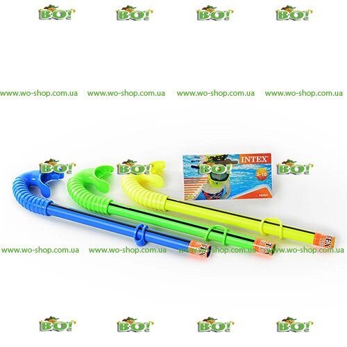 Детская трубка для дайвинга Intex 55921 ##от компании## Интернет магазин «Во!»                    www. wo-shop. com. ua - ##фото## 1