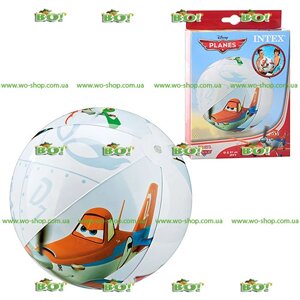 Дитячий надувний м'яч Intex 58058 "Planes"61 см)
