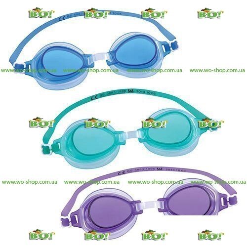 Дитячі окуляри для плавання BestWay 21002 (3 кольори, 3-6 років) від компанії Інтернет магазин «Во!» www. wo-shop. com. ua - фото 1