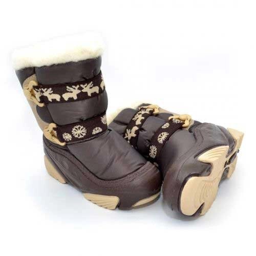 Дитячі зимові чоботи Demar Nobi 4020 бежевий, коричневий від компанії Інтернет магазин «Во!» www. wo-shop. com. ua - фото 1