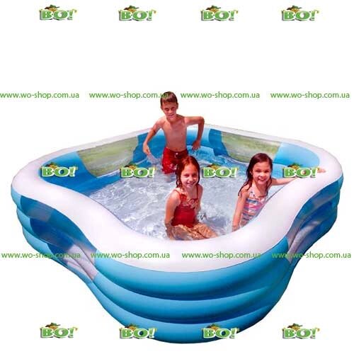 Дитячий надувний басейн Intex, 57495 (229 * 229 * 56 см) "Акварена" від компанії Інтернет магазин «Во!» www. wo-shop. com. ua - фото 1