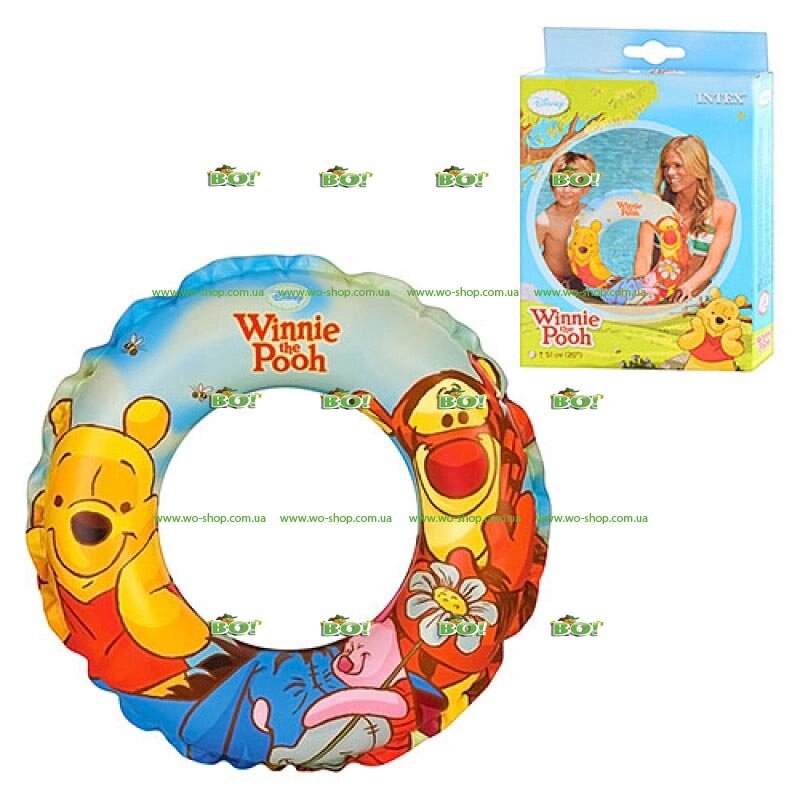 Дитячий надувний круг "Вінні Пух" Intex 58228 51 см від компанії Інтернет магазин «Во!» www. wo-shop. com. ua - фото 1