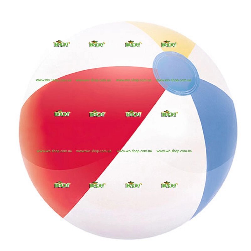 Дитячий надувний пляжний м'яч Bestway 31021 (51 см) "Веселка" від компанії Інтернет магазин «Во!» www. wo-shop. com. ua - фото 1