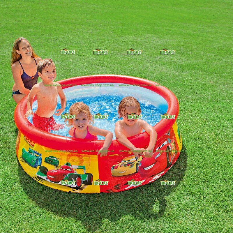Дитячий насипний басейн Intex 28103 "Автомобілі" (183-51 см) від компанії Інтернет магазин «Во!» www. wo-shop. com. ua - фото 1