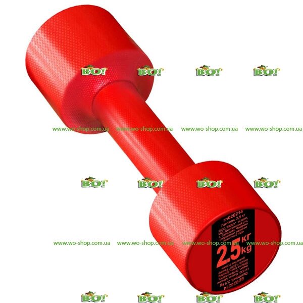 Гантель неразборная Леко гп020214 2 кг ##от компании## Интернет магазин «Во!»                    www. wo-shop. com. ua - ##фото## 1