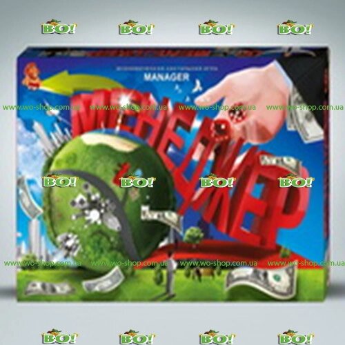 Гра настільна маленька Менеджер Danko toys рус, укр від компанії Інтернет магазин «Во!» www. wo-shop. com. ua - фото 1
