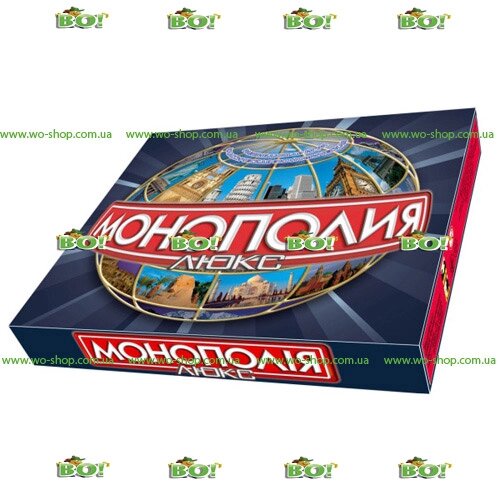 Гра настільна "Монополія люкс" ОСТАПЕНКО від компанії Інтернет магазин «Во!» www. wo-shop. com. ua - фото 1