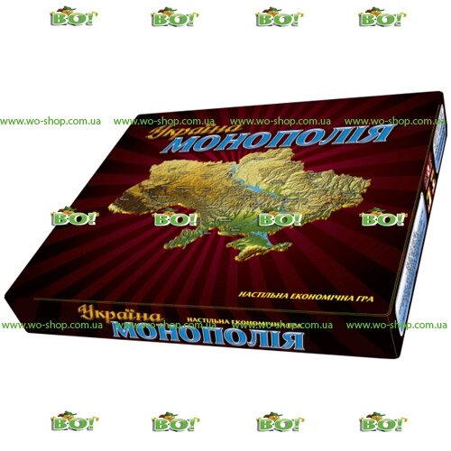 Гра настільна "Монополія Україна" ОСТАПЕНКО від компанії Інтернет магазин «Во!» www. wo-shop. com. ua - фото 1
