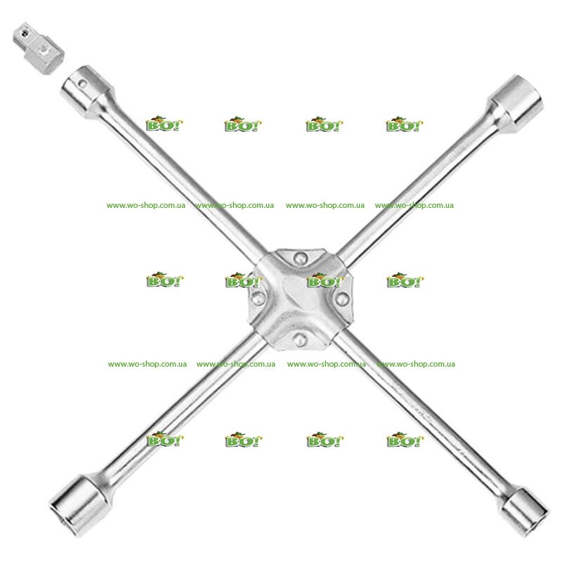 Ключ хрестової посилений з адаптером 19х21х22х17 (1/2) Ultra від компанії Інтернет магазин «Во!» www. wo-shop. com. ua - фото 1