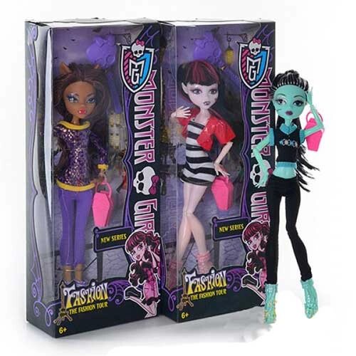 Лялька Monster High Монстр Хай із серії Fashion Tour (аналог) від компанії Інтернет магазин «Во!» www. wo-shop. com. ua - фото 1