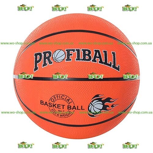 М'яч баскетбольний PROFIBALL VA 0001 розмір 7 від компанії Інтернет магазин «Во!» www. wo-shop. com. ua - фото 1