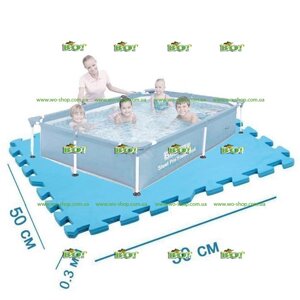 Мат-підкладка для басейнів Bestway 58220 (50-50 см, 9 шт)