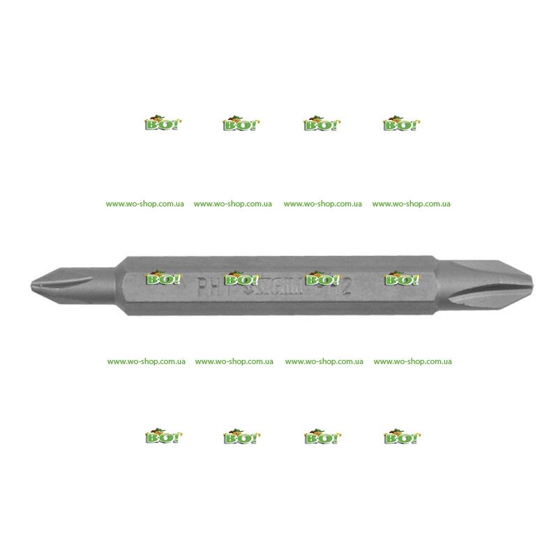 Набір біт Sigma Ph1-Ph2x65мм 1/4 10шт S2 Chrome (стрічка) від компанії Інтернет магазин «Во!» www. wo-shop. com. ua - фото 1