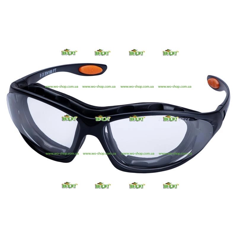 Набір захисних окулярів із обтулятором та взаємозамінними дугами Super Zoom anti_scratch, anti_fog (прозорий (9410911), бурштин від компанії Інтернет магазин «Во!» www. wo-shop. com. ua - фото 1