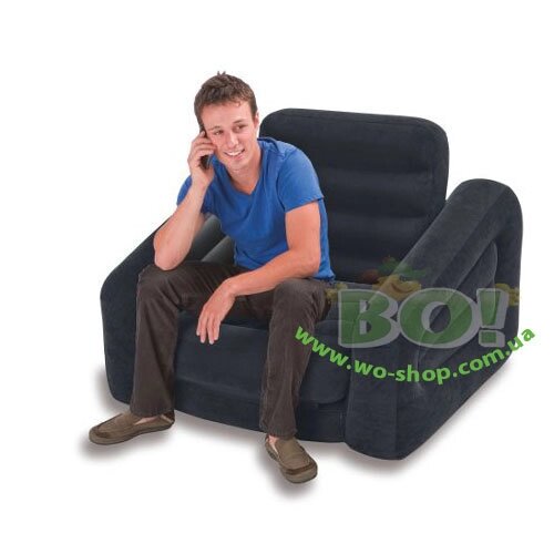 Надувне крісло-трансформер Intex 68565 (107-221-66 см) від компанії Інтернет магазин «Во!» www. wo-shop. com. ua - фото 1