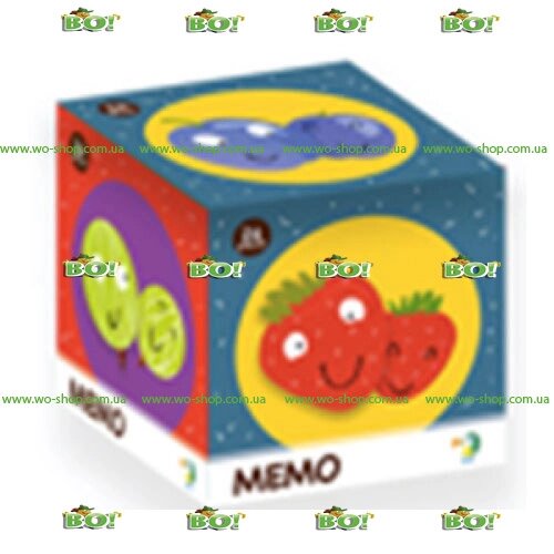 Настільна гра Мемо Dodo 4 види від компанії Інтернет магазин «Во!» www. wo-shop. com. ua - фото 1