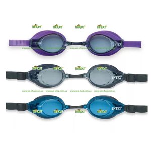 Окуляри для плавання Intex 55691 "Racing Goggles Pro" від 8 років