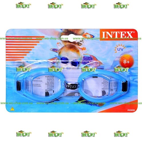 Окуляри для плавання Intex 55608 (3 кольори) від компанії Інтернет магазин «Во!» www. wo-shop. com. ua - фото 1